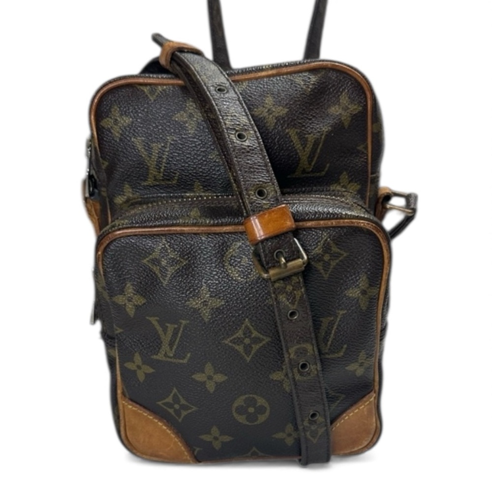 Louis Vuitton Amazon PM Crossbody Bag – Monogram Canvas Vintage LV Shoulder Bag